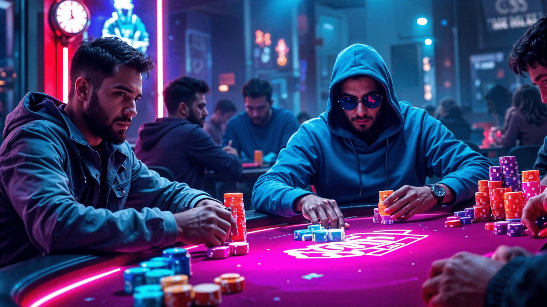 Olee otú gwuo egwu dị iche iche stack nha na ndorondoro poker