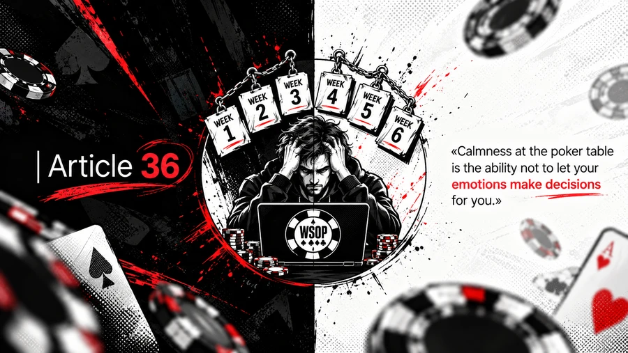 Seis semanas sob pressão: a psicologia de uma longa série online da WSOP (psicologia pessoal) Seis semanas sob pressão: a psicologia de uma longa série online da WSOP (psicologia pessoal)